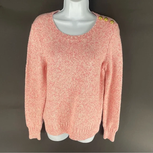 Loft Women’s Pink Sweater L - Picture 1 of 4